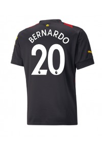 Fotbalové Dres Manchester City Bernardo Silva #20 Venkovní Oblečení 2022-23 Krátký Rukáv